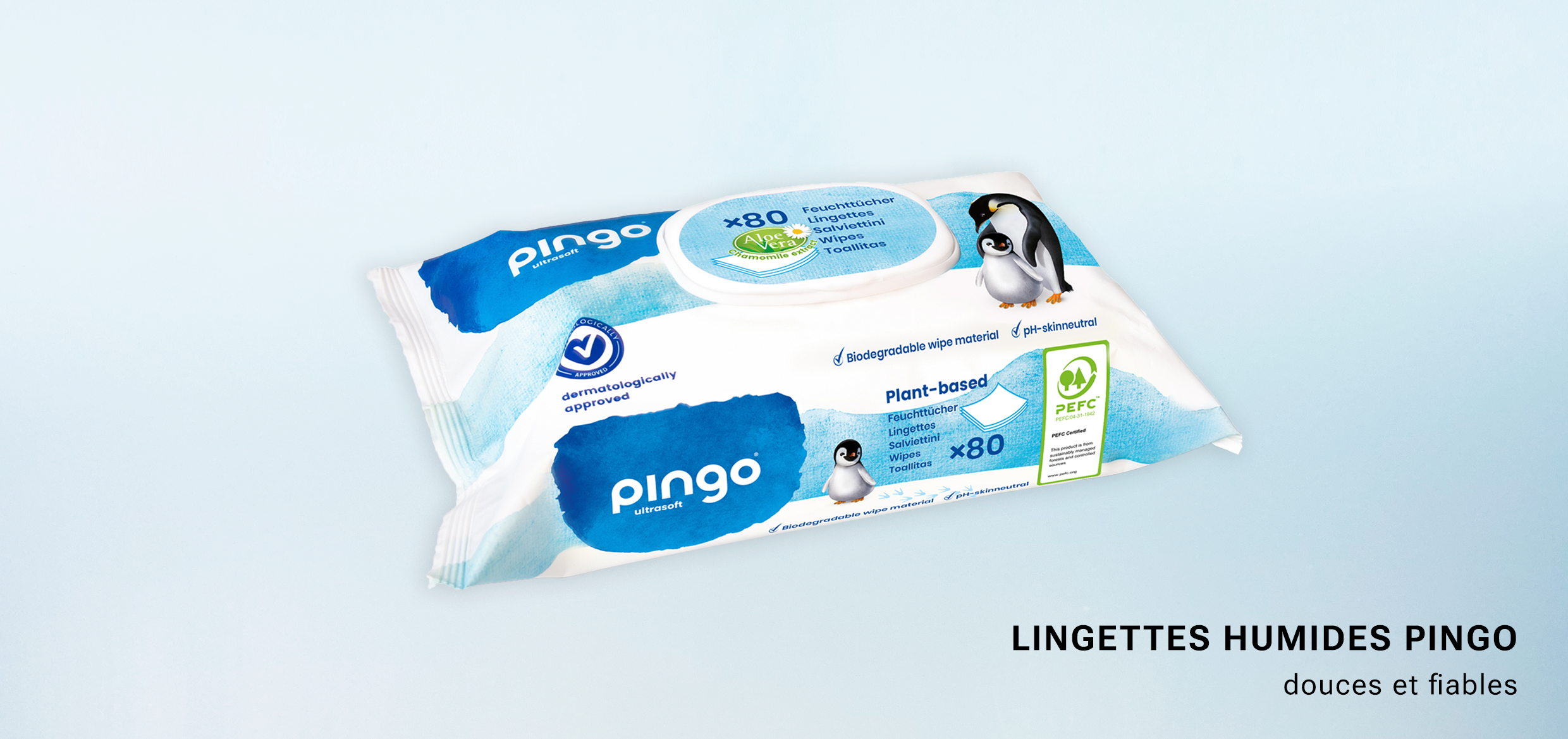 Lingettes Pingo